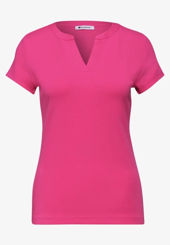 A325248 split neck shirt w.sat